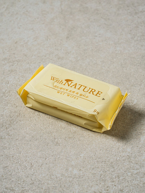 [✈️KOREA] Daiso - Mini Pocket Wet Wipes 9 sheets 4 pack