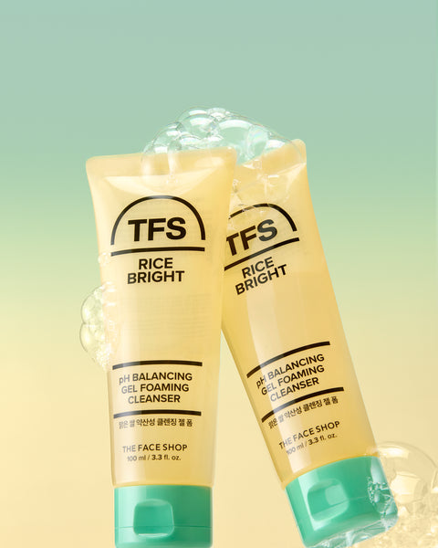 [✈️KOREA] Daiso - The Face Shop Rice Water Bright Mild Cleansing Gel Foam 100 ml
