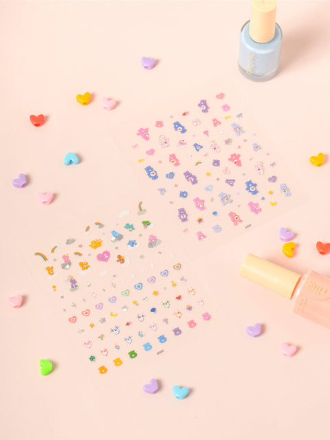 [✈️KOREA] Daiso - Care Bears Nail Stickers