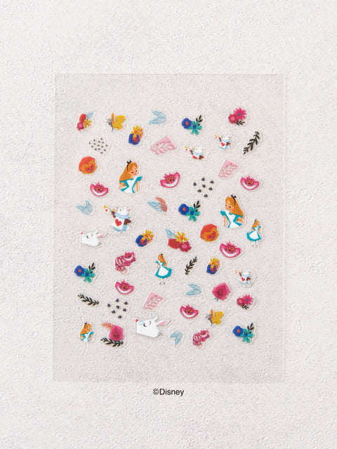 [✈️KOREA] Daiso - Disney Alice Nail Deco Stickers