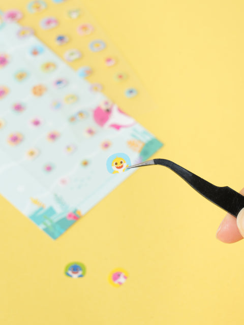 [✈️KOREA] Daiso - Pinkfong Baby Shark Kids Nail Stickers