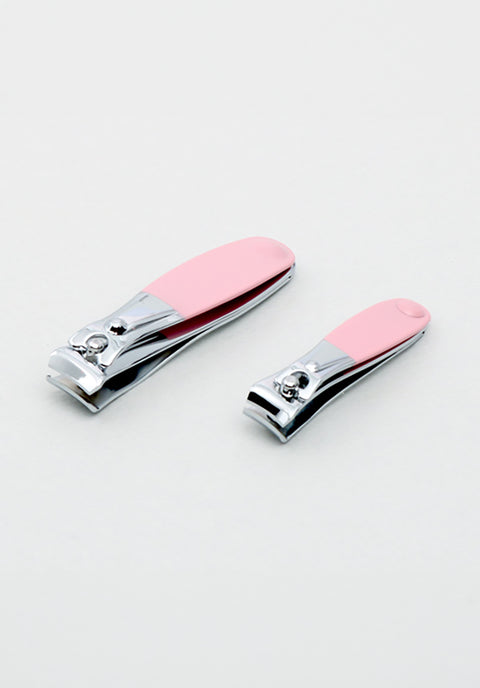 [✈️KOREA] Daiso - Color Handle Nail Clipper Set 2P