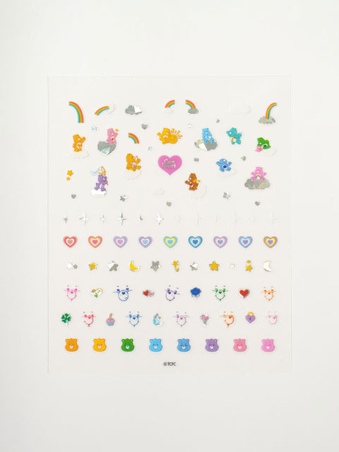 [✈️KOREA] Daiso - Care Bears Nail Stickers