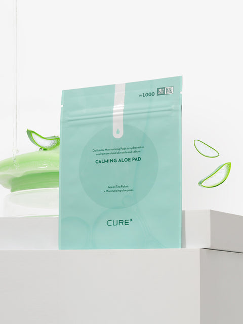 [✈️KOREA] Daiso - Kim Jung Moon Aloe Cure Alpha Calming Aloe Pad 4 sheets