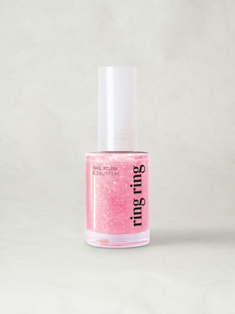 [✈️KOREA] Daiso - Ring Ring Glitter Nail 10 ml Sparkling Pink