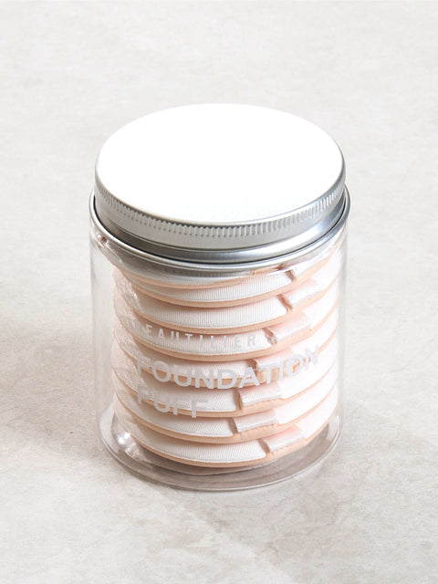 [✈️KOREA] Daiso - PU Air Puff Case Set