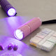 [✈️KOREA] Daiso - Portable UV/LED 9-Bulb Lamp