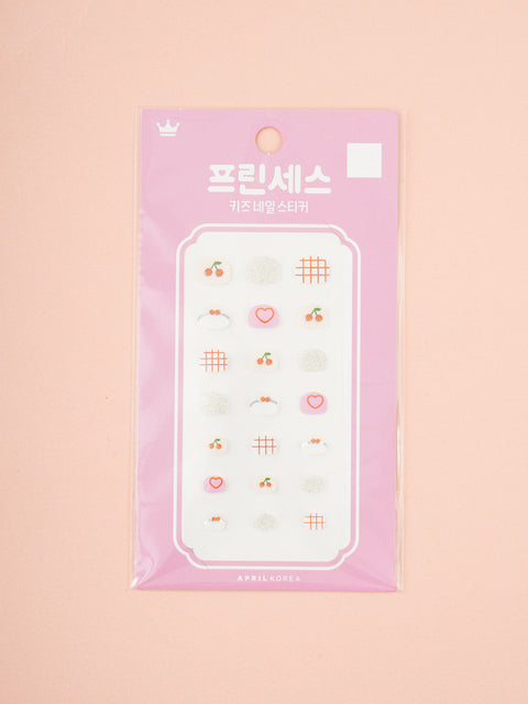 [✈️KOREA] Daiso - Princess Kids Nail Stickers