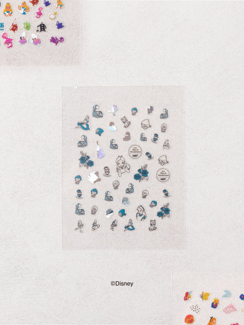 [✈️KOREA] Daiso - Disney Alice Nail Deco Stickers