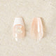 [✈️KOREA] Daiso - Too Cool For School Real Wear Nail Tip Coffin Bear Blanc