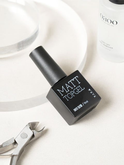 [✈️KOREA] Daiso - Gel Nail Polish 9 ml No-Wipe Matte Top