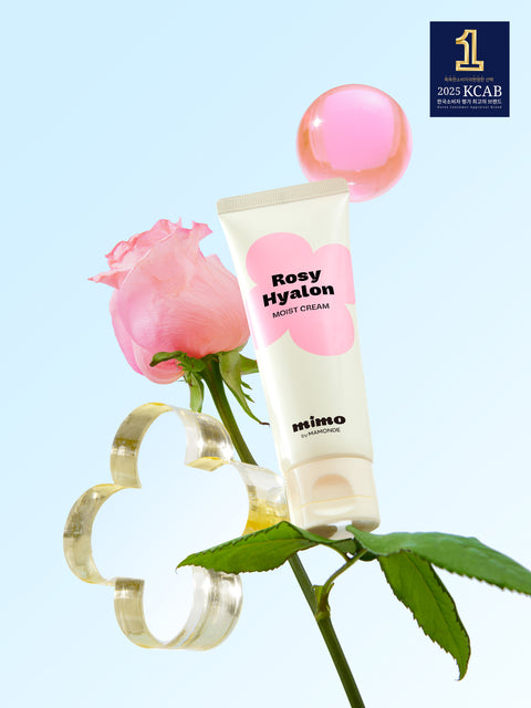 [✈️KOREA] Daiso - [Moisture Glow Cream] Mimo by Mamonde Rosy-Hyalon Moisture Cream 60 ml (Amorepacific)