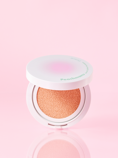 [✈️KOREA] Daiso - Panel Peach Nude Serum Cushion Foundation No. 23
