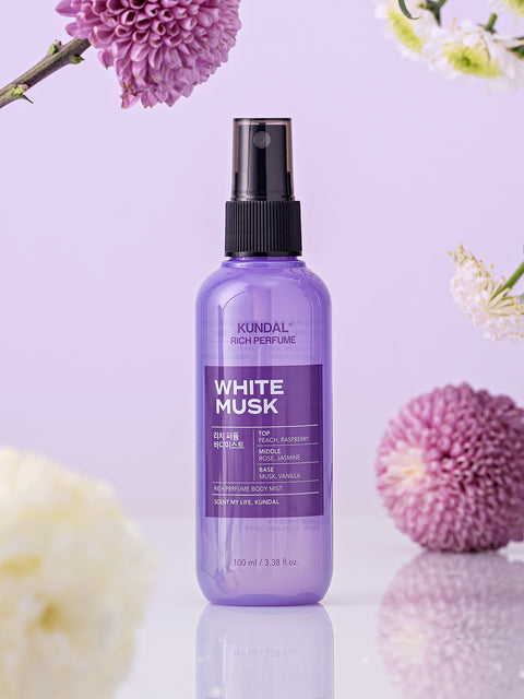 [✈️KOREA] Daiso - Kundal Lychee Perfume Body Mist 100 ml White Musk
