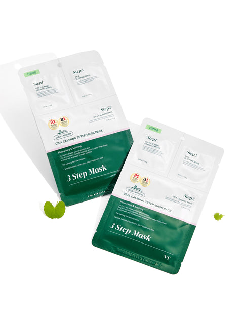 [✈️KOREA] Daiso - VT Cica Calming 3-Step Mask Pack