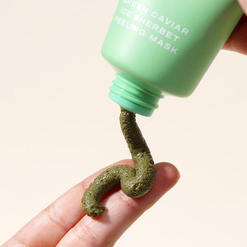 [✈️KOREA] Flaner - Green Caviar Ice Sherbet Peeling Mask FLANER GREEN CAVIAR ICE SHERBET PEELING MASK