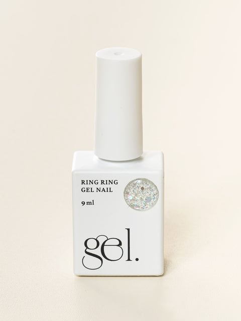 [✈️KOREA] Daiso - Ring Ring One-Step Gel Nail 9 ml Twinkle Silver