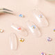 [✈️KOREA] Daiso - Rainbow Heart Nail Parts