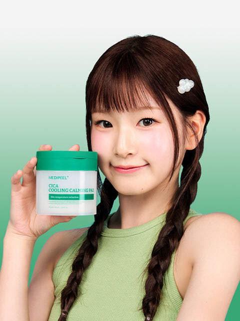 [✈️KOREA] Daiso - Mediheal Cica Cooling Soothing Pad 2.0 50 Sheets