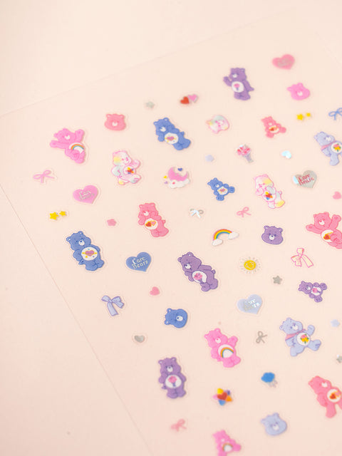[✈️KOREA] Daiso - Care Bears Nail Stickers