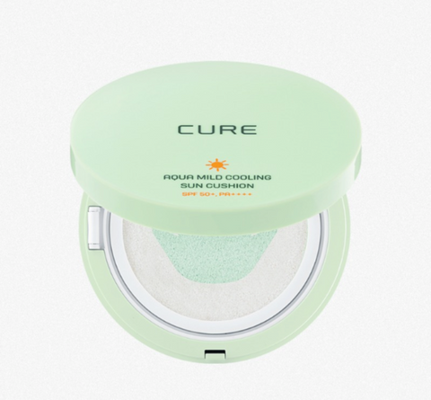 [✈️KOREA] [8289] Kim Jung Moon Aloe Cure Aqua Mild Sun Cushion_25g