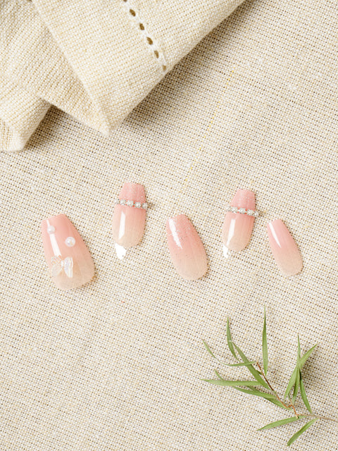 [✈️KOREA] Daiso - Too Cool For School Real Wear Nail Tip Coffin Butter Berry