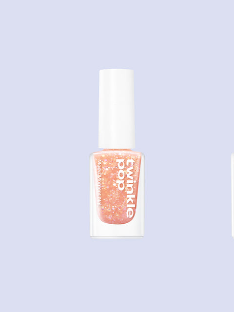[✈️KOREA] Daiso - Twinkle Pop Mood Moment Nail 9 ml Radiant Amber by CLIO