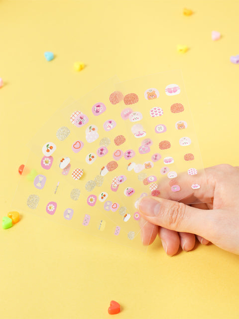 [✈️KOREA] Daiso - Princess Kids Nail Stickers