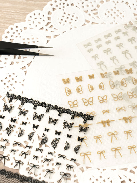 [✈️KOREA] Daiso - Design Nail Stickers
