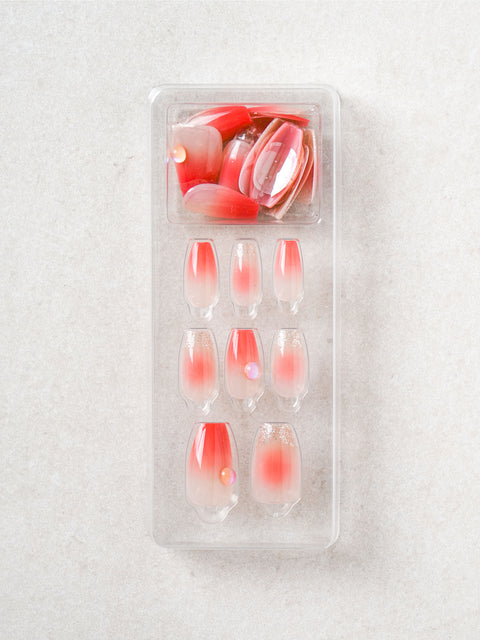 [✈️KOREA] Daiso - Ring Ring Coffin Art Nail Tips #2