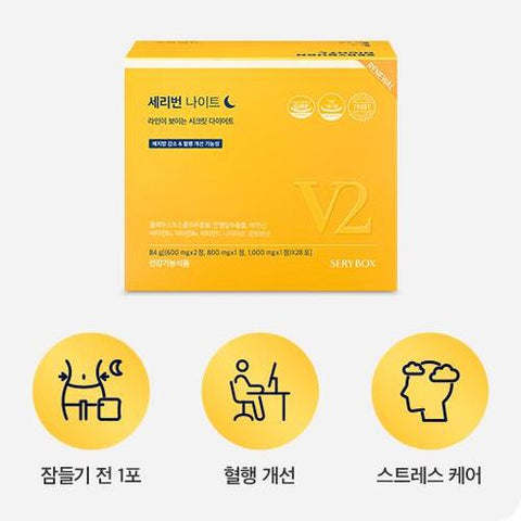 [✈️KOREA] Sery Box - #1 Review All Day Formula Package (2 Months) + Free Bottle