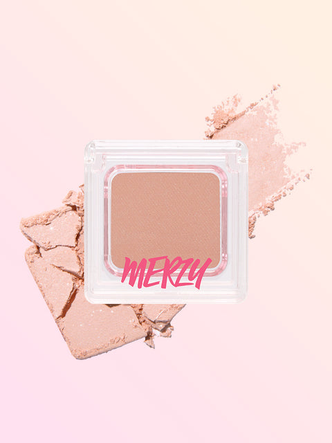 [✈️KOREA] Daiso - [05 Apricot Pink] Merzy Let's Wearing Eyeshadow