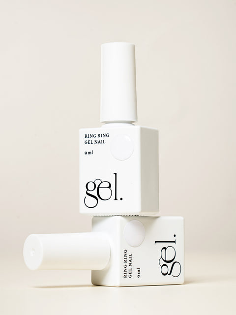 [✈️KOREA] Daiso - Ring Ring One-Step Gel Nail 9 ml Snow White