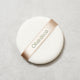 [✈️KOREA] Daiso - Olive Deco Round Caron Puff 90mm