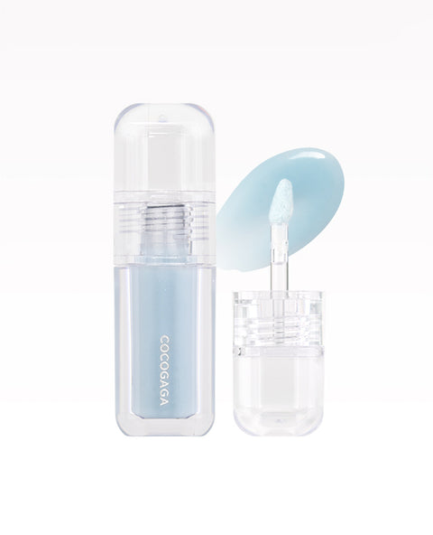 [✈️KOREA] Daiso - [Younis Kotoko PICK] Lovely Cat Mood Change Lip Topper (01 Kitten Blue) (Cocoa Gaga by Forencos)