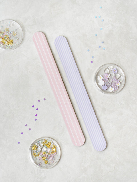 [✈️KOREA] Daiso - Stripe Nail File 2P