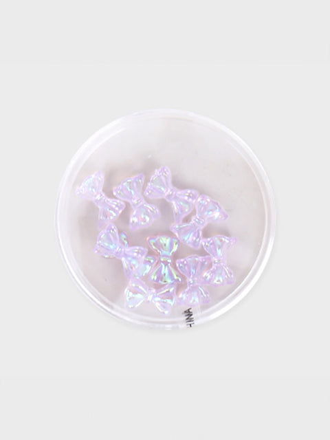 [✈️KOREA] Daiso - Color Ribbon Nail Parts 10pcs