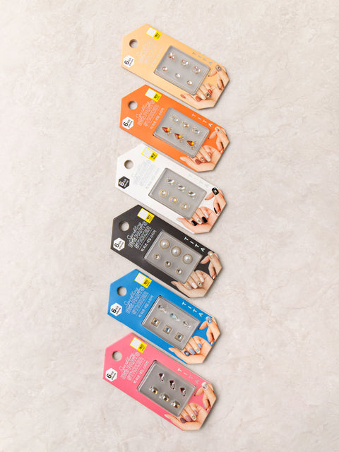 [✈️KOREA] Daiso - Big Parts Nail Stickers 6pcs