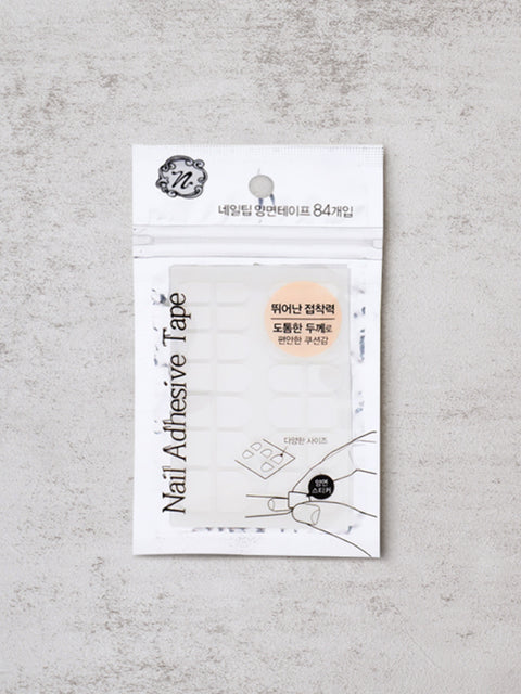[✈️KOREA] Daiso - Double-Sided Tape for Nail Tip Attachment (84pcs)