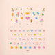[✈️KOREA] Daiso - Care Bears Nail Stickers