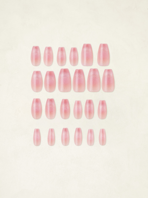 [✈️KOREA] Daiso - [Pure Magnet] 25Y Too Cool For School Real Wear Nail Tips 24pcs