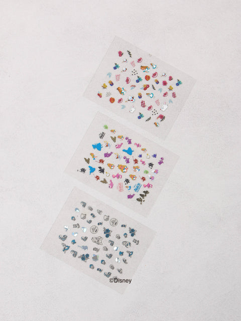 [✈️KOREA] Daiso - Disney Alice Nail Deco Stickers