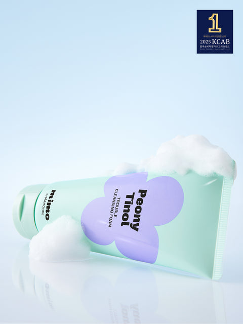 [✈️KOREA] Daiso - [Mildly Alkaline Foam] Mimo by Mamonde Peony-Tinol Trouble Cleansing Foam 120 ml (Amorepacific)