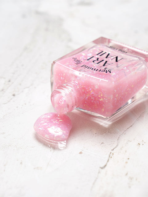 [✈️KOREA] Daiso - Ring Ring Art Nail 13 ml Mermaid Pink