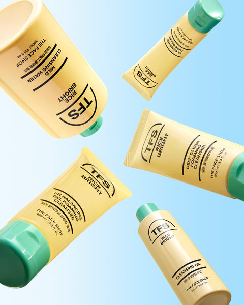 [✈️KOREA] Daiso - The Face Shop Rice Water Bright Mild Cleansing Gel Foam 100 ml