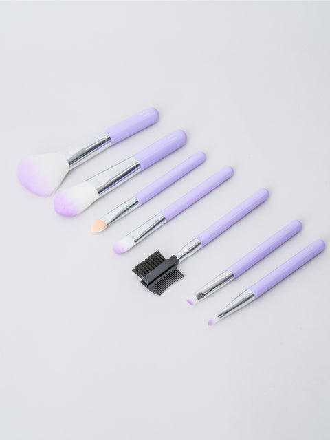 [✈️KOREA] Daiso - Mini Brush Set 7pcs in Tin Case