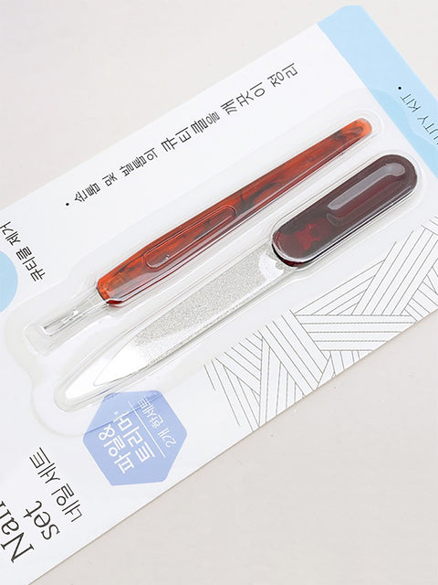 [✈️KOREA] Daiso - Nail File & Trimmer Set S