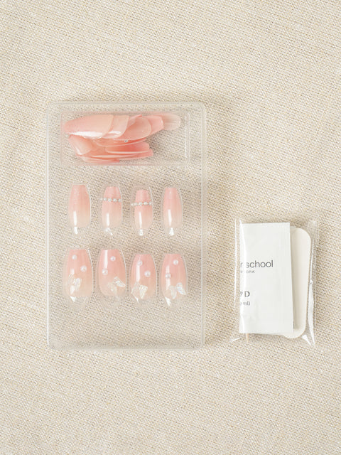 [✈️KOREA] Daiso - Too Cool For School Real Wear Nail Tip Coffin Butter Berry