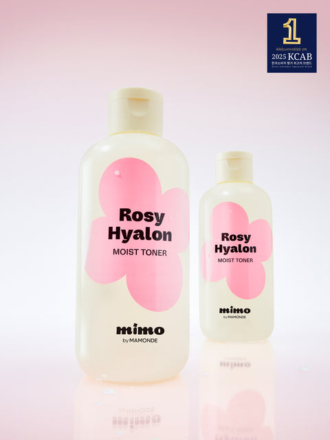[✈️KOREA] Daiso - [Moisture Glow Toner] Mimo by Mamonde Rosy-Hyaluron Moisture Toner 200 ml (Amorepacific)