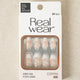 [✈️KOREA] Daiso - Too Cool For School Real Wear Nail Tip Coffin Bear Blanc